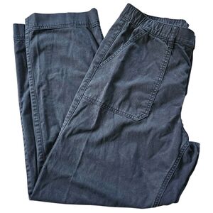 American Eagle Black Ex-Boyfriend Relaxed Fit Utility Pants. Sz. M